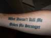 my fav saying tattoo