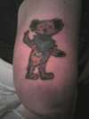 Grateful Dead Bear tattoo