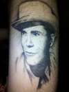 Hank Williams tattoo