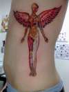In Utero Angel tattoo