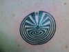 Man in the Maze tattoo