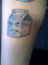 Milk Carton tattoo