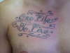 One Life To LIve by Darl Papple tattoo