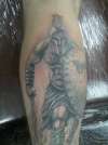 Spartan Warrior tattoo