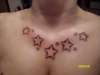 Stars on my chest tattoo