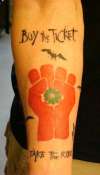 Tribute to Hunter S. Thompson and Ralph Steadman 1 tattoo