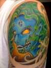 Zombie Shoulder tattoo