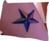 colorful star tattoo