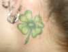four leaf clover tattoo