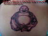 happy BUDDHA tattoo
