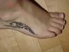 Aussie wave tattoo