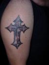 Stone Cross tattoo