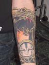 part of my vampire princess miyu sleeve tattoo