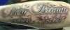 lettering tattoo