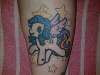 pony tattoo
