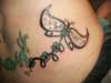 tribal butteryfly tattoo