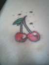 Cherries tattoo