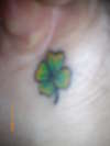 Clover tattoo