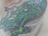 Dragon sleeve tattoo