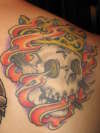 King Skull Shoulder (2nd Tattoo)