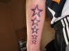 Rangers 5 Stars tattoo