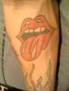 Rolling Stones tattoo