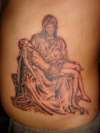 The Pieta tattoo
