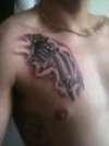 chest tattoo