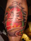 darumha doll tattoo