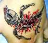 dead bird tattoo