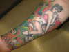 pin up girl tattoo
