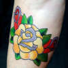 A rose is a rose is..... tattoo