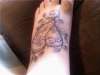 Clearer picture of foot tat tattoo