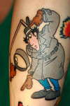 Inspector Gadget tattoo