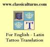 Latin Tattoo Translation