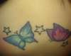 Butterflies'&'Stars. Please rate x tattoo