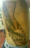 SF Bay bridge tattoo