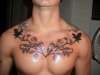 Vines/Thorns Held By Blackbirds tattoo