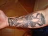 angel & devil tattoo
