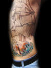 boat color tattoo