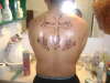 cross wit 2 doves tattoo
