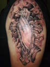 holy cross tattoo