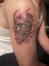 mask tattoo