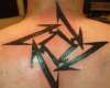 metallica ninja star tattoo