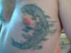 moon tattoo