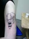 outline tattoo