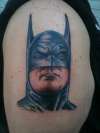 Alex Ross Batman tattoo