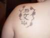 Chinese symbol "wife" tattoo