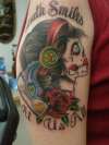 Gypsy Skull tattoo