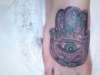 Hamsa tattoo